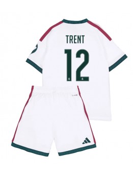 Otroški Nogometna dresi replika Real Madrid Alexander-Arnold #12 Domači 2026-27 Kratek rokav (+ hlače)